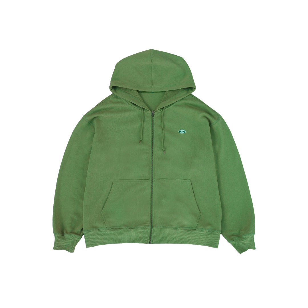 Canopy Zip Hoodie - Leaf