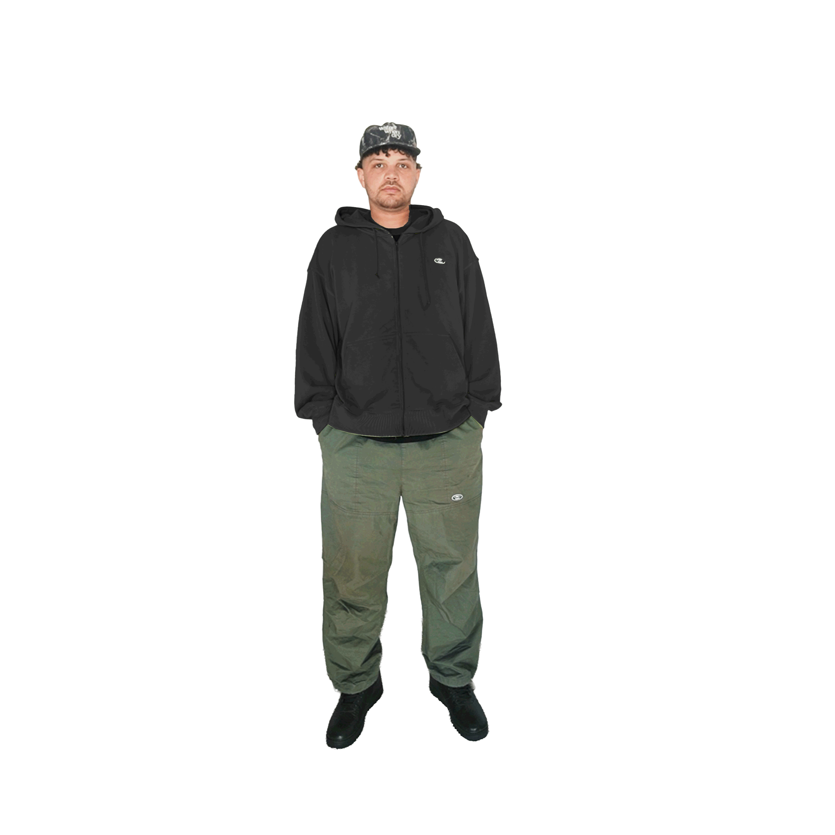 Canopy Zip Hoodie - Charcoal