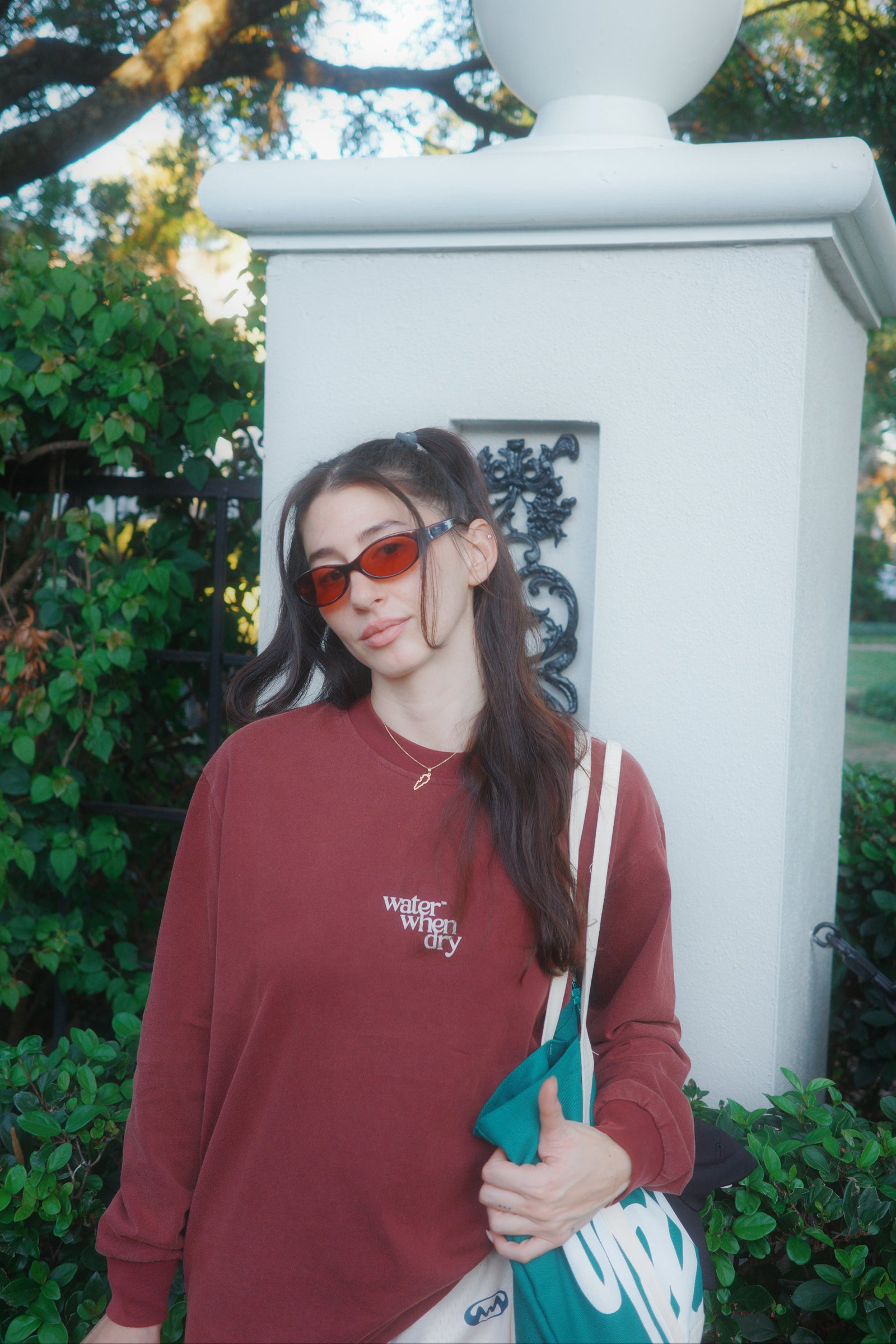 Logo LS Tee - Pomegranate