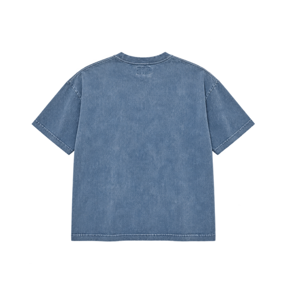 Blue University T-Shirt, back
