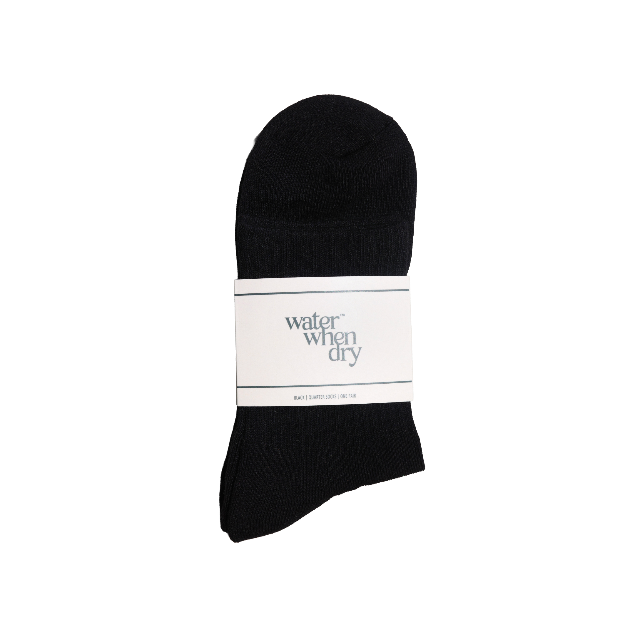 Logo Quarter - Black