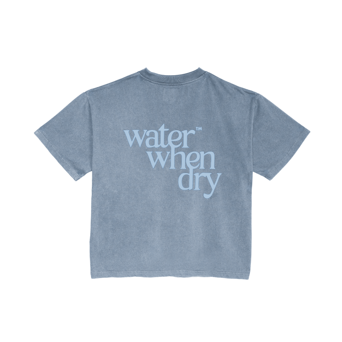 Logo Tee - Dusty Blue