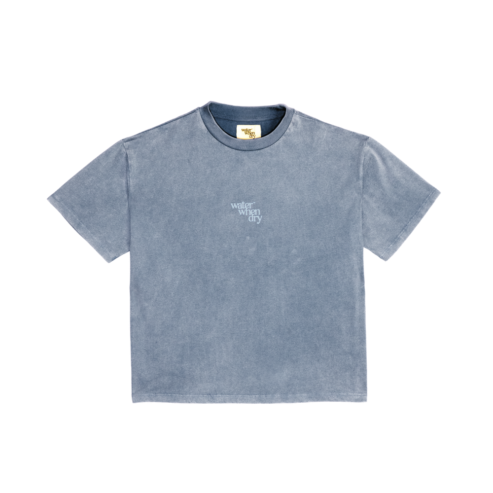 Logo Tee - Dusty Blue