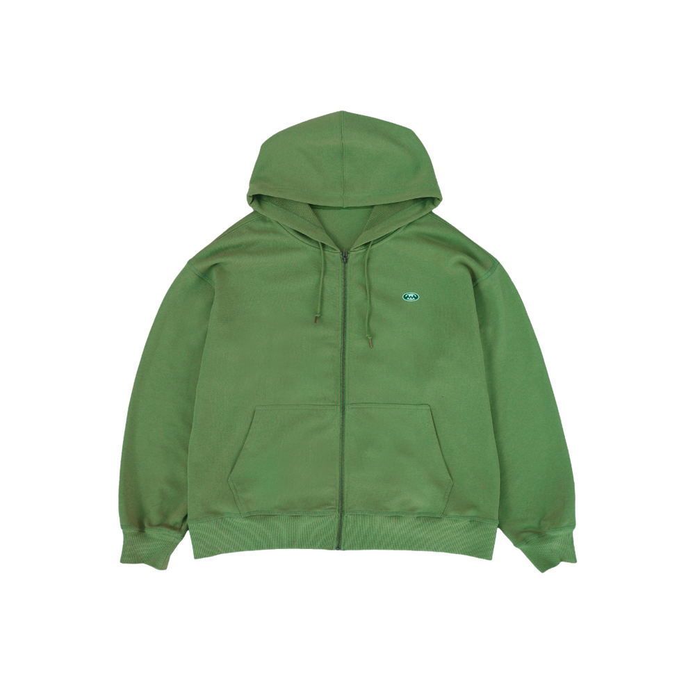 Canopy Zip Hoodie - Leaf