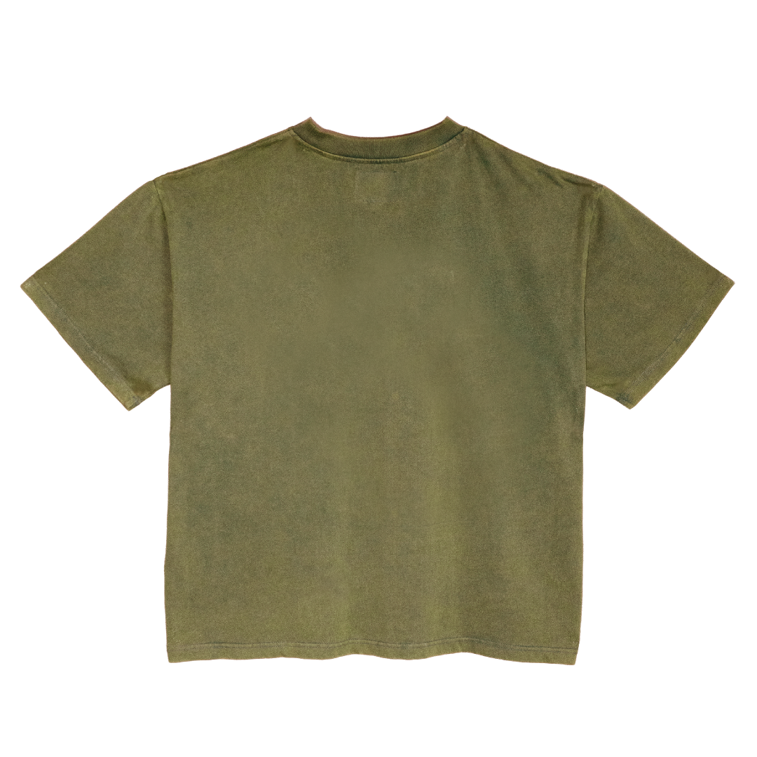 Oval Icon Tee - Moss