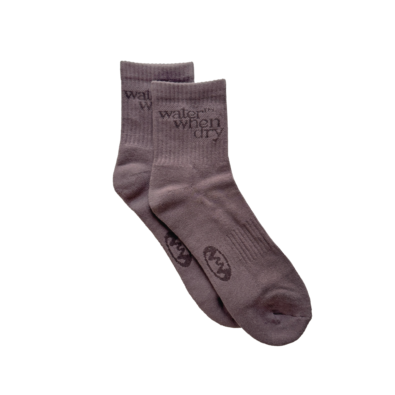 Logo Quarter - Purple Clay