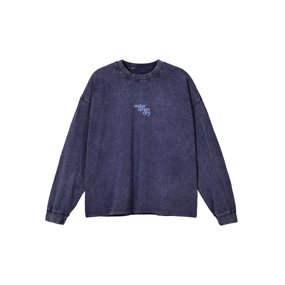 Logo LS Tee - Washed Plum