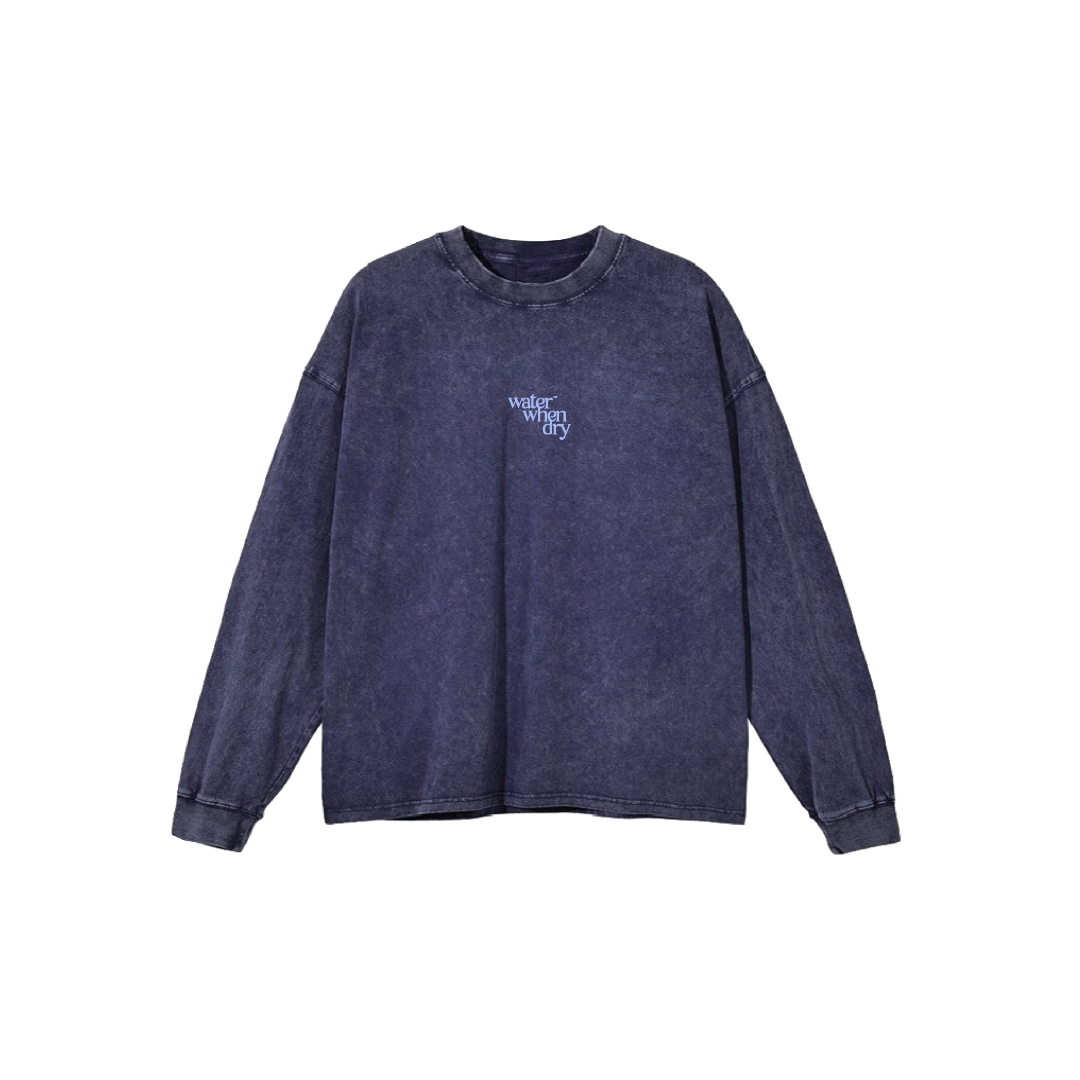 Logo LS Tee - Washed Plum