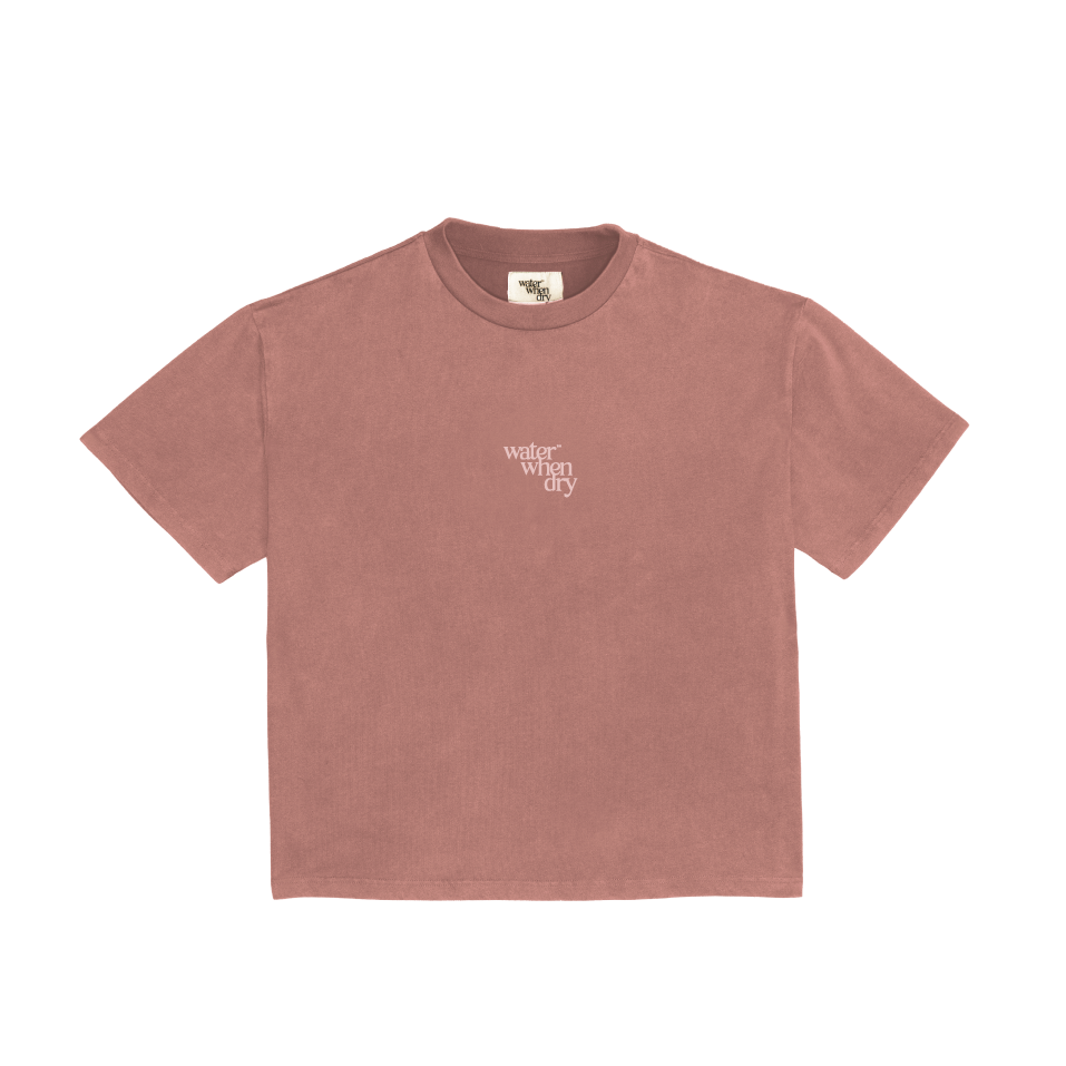 Logo Tee - Rose Clay