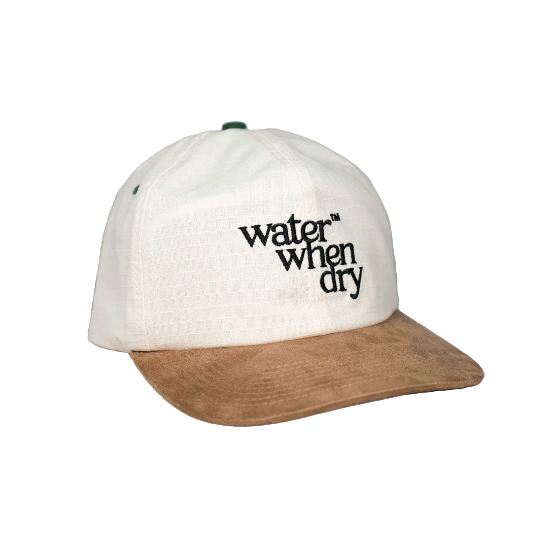6-Panel Unstructured Strapback - Brown