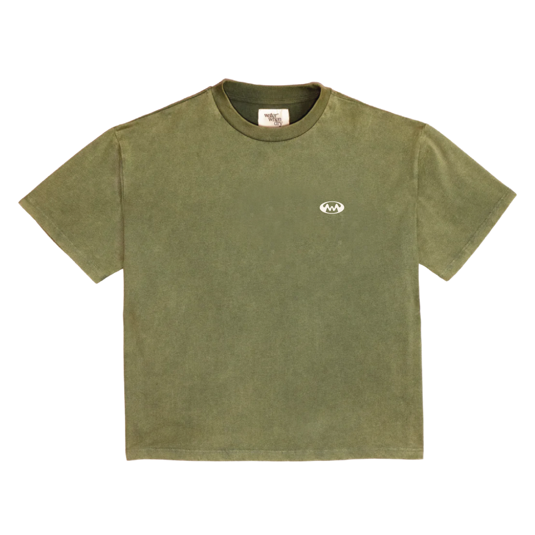 Oval Icon Tee - Moss