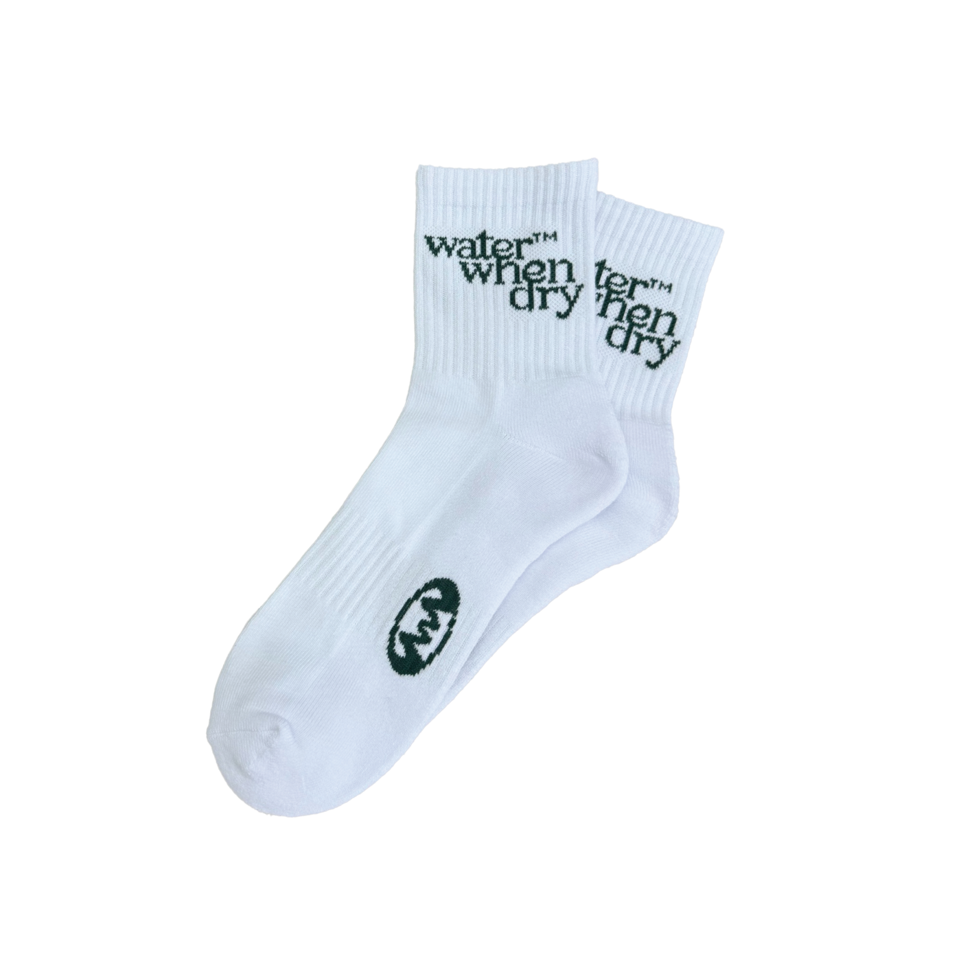 Logo Quarter - White