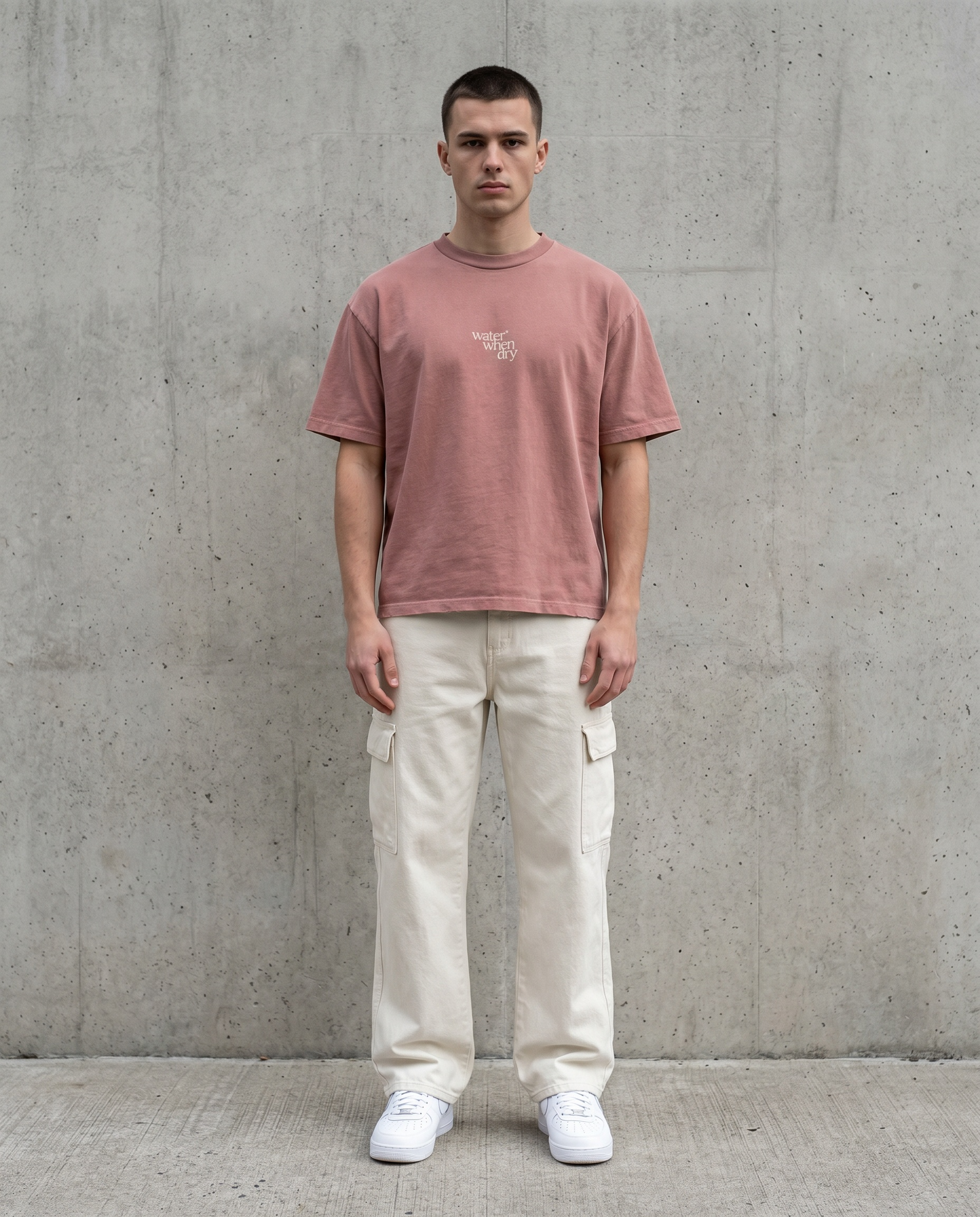 Logo Tee - Rose Clay