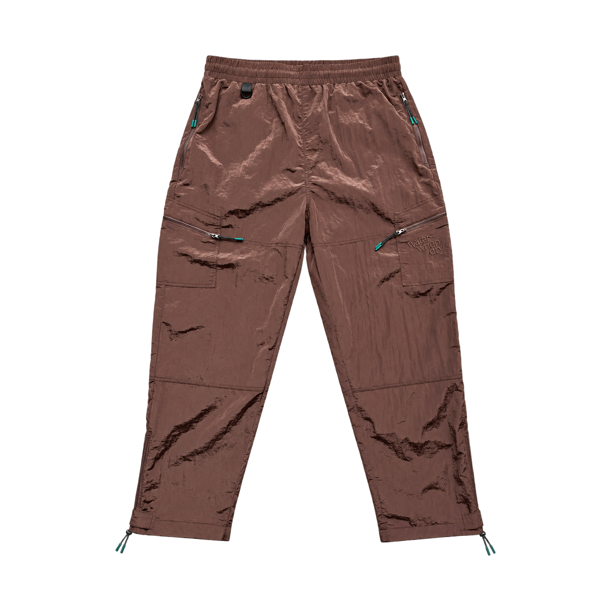Brown Utility Pants, front