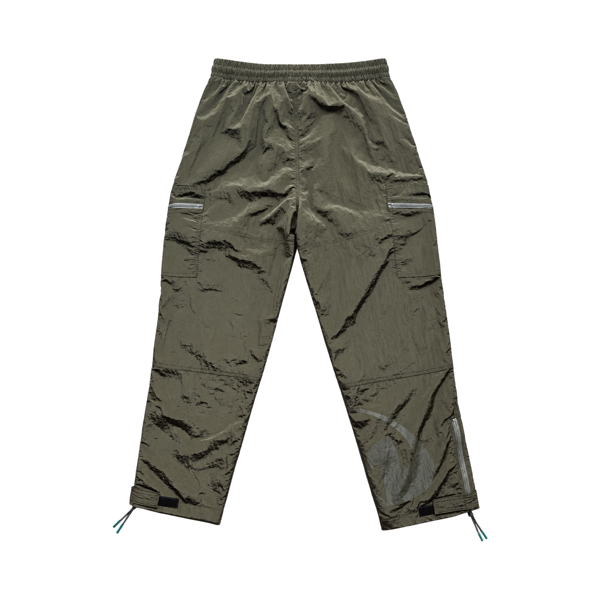Green Utility Pants, back